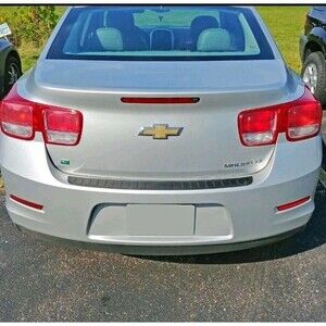 Rear Bumper Guard Protector For Chevy Malibu 2019 - 2024 Carbon Fiber No...